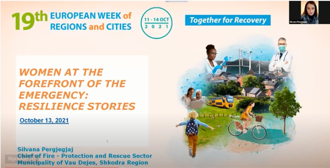 Gallery Online la registrazione del workshop Women at the forefront of the emergency resilience stories della EURegionsWeek 2021 - Slide 5 of 15