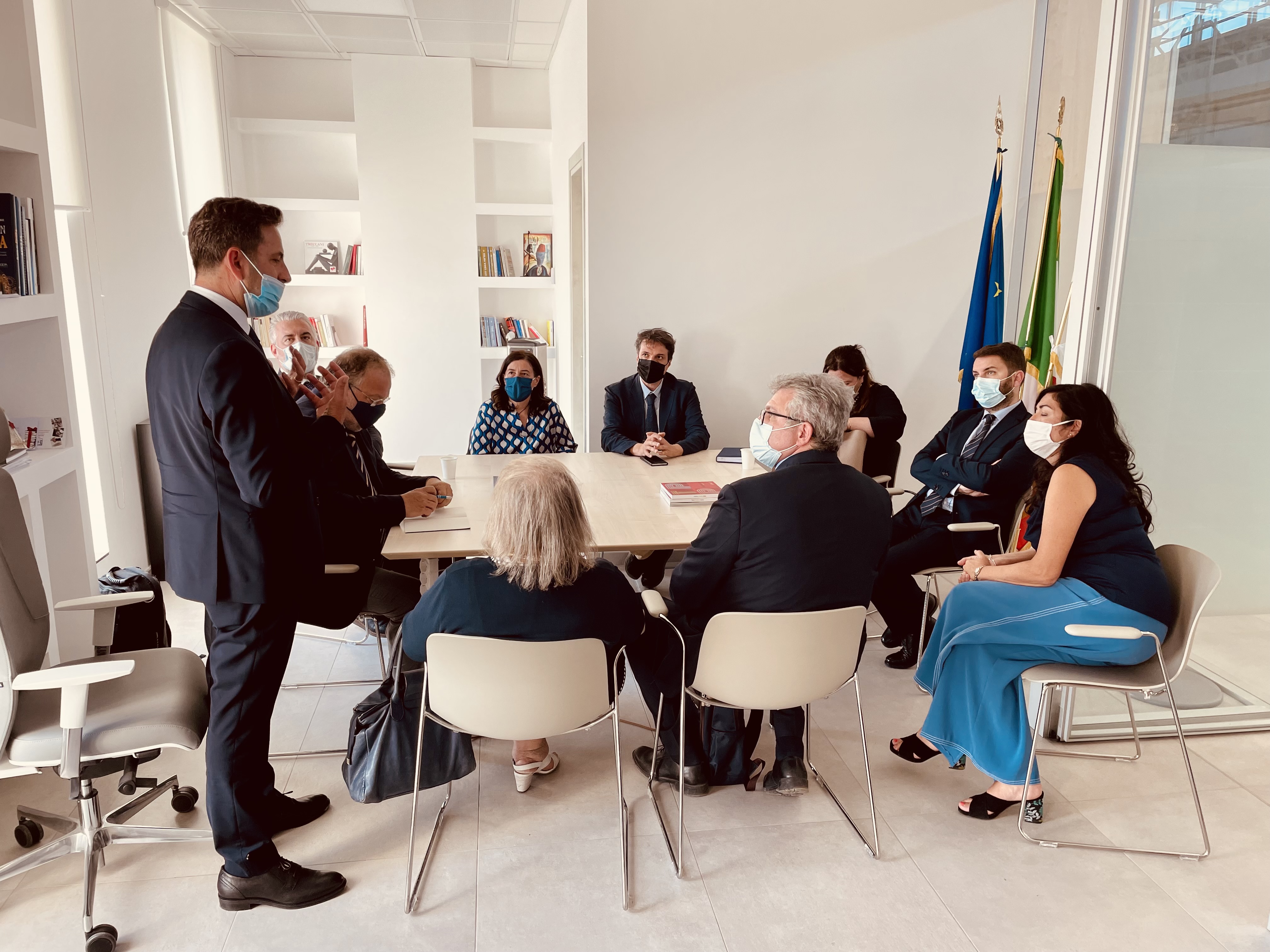 Galleria Incontri bilaterali Puglia - Albania: la cultura dell’innovazione per la crescita dei territori transfrontalieri - Diapositiva 6 di 11