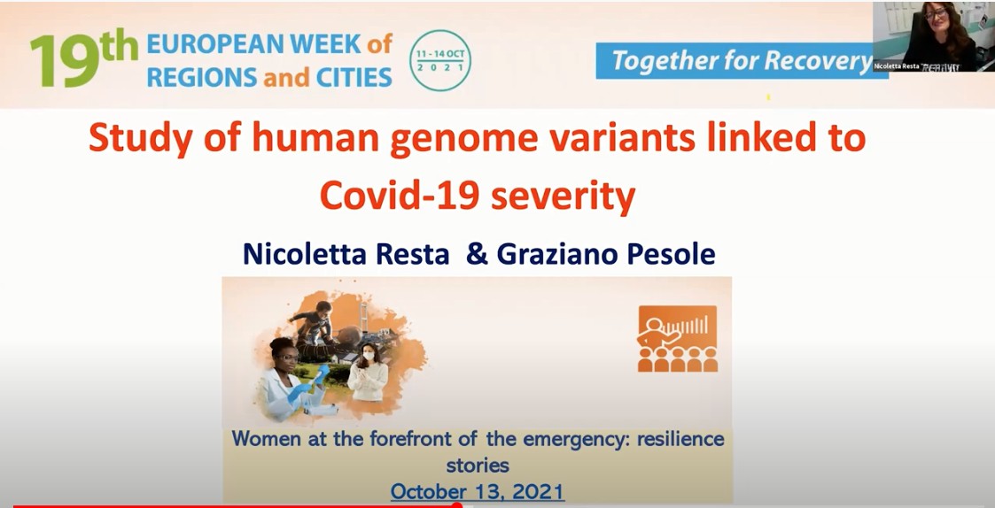 Gallery Online la registrazione del workshop Women at the forefront of the emergency resilience stories della EURegionsWeek 2021 - Slide 7 of 15