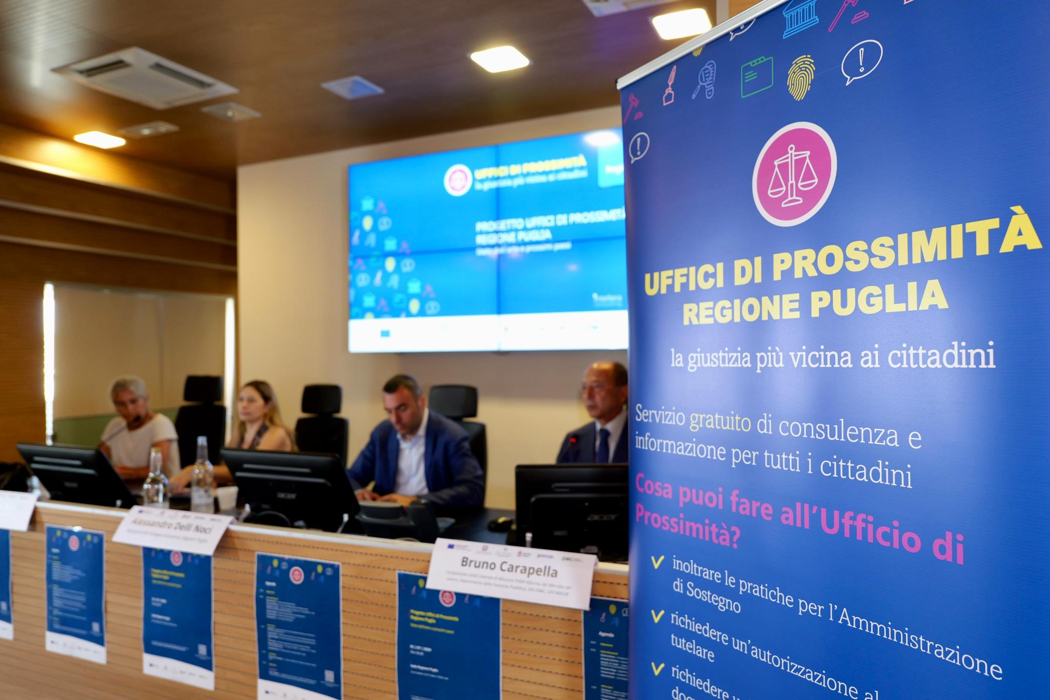 Galleria Il Progetto Uffici di Prossimità in Puglia: un passo concreto verso una giustizia più equa e accessibile - Diapositiva 2 di 4