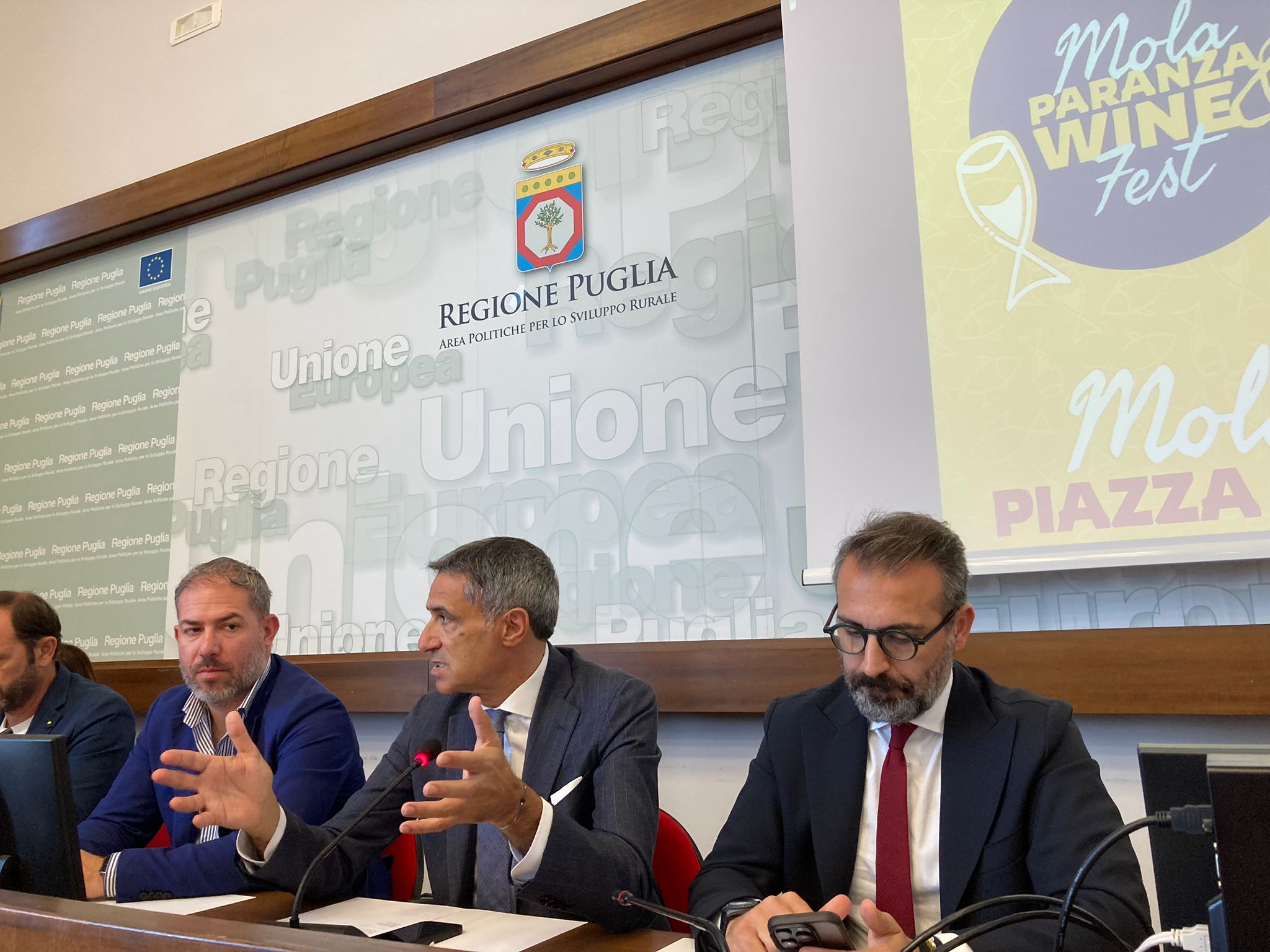 Galleria Prima edizione del Mola Paranza &  Wine Fest, Pentassuglia: 