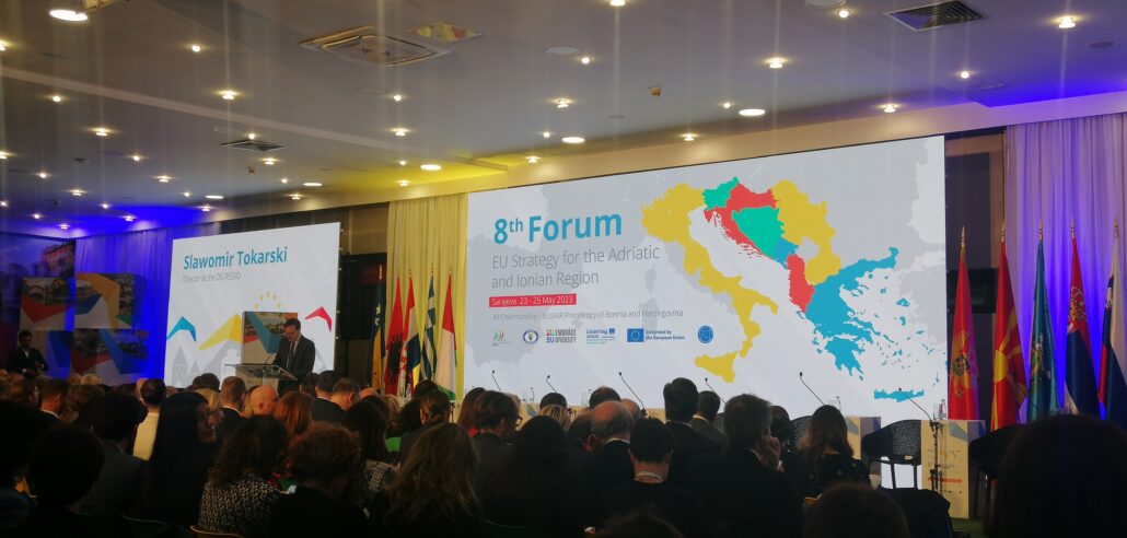 Gallery Conclusione positiva dell'8° Forum EUSAIR e dichiarazione finale di Sarajevo - Slide 12 of 16